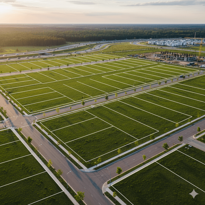 Modern residential development in Jammalamadgu